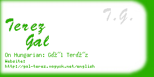 terez gal business card